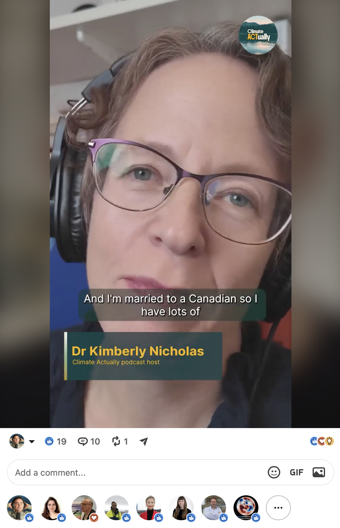 Dr Kimberly Nicholas, Climate Actually podcast host